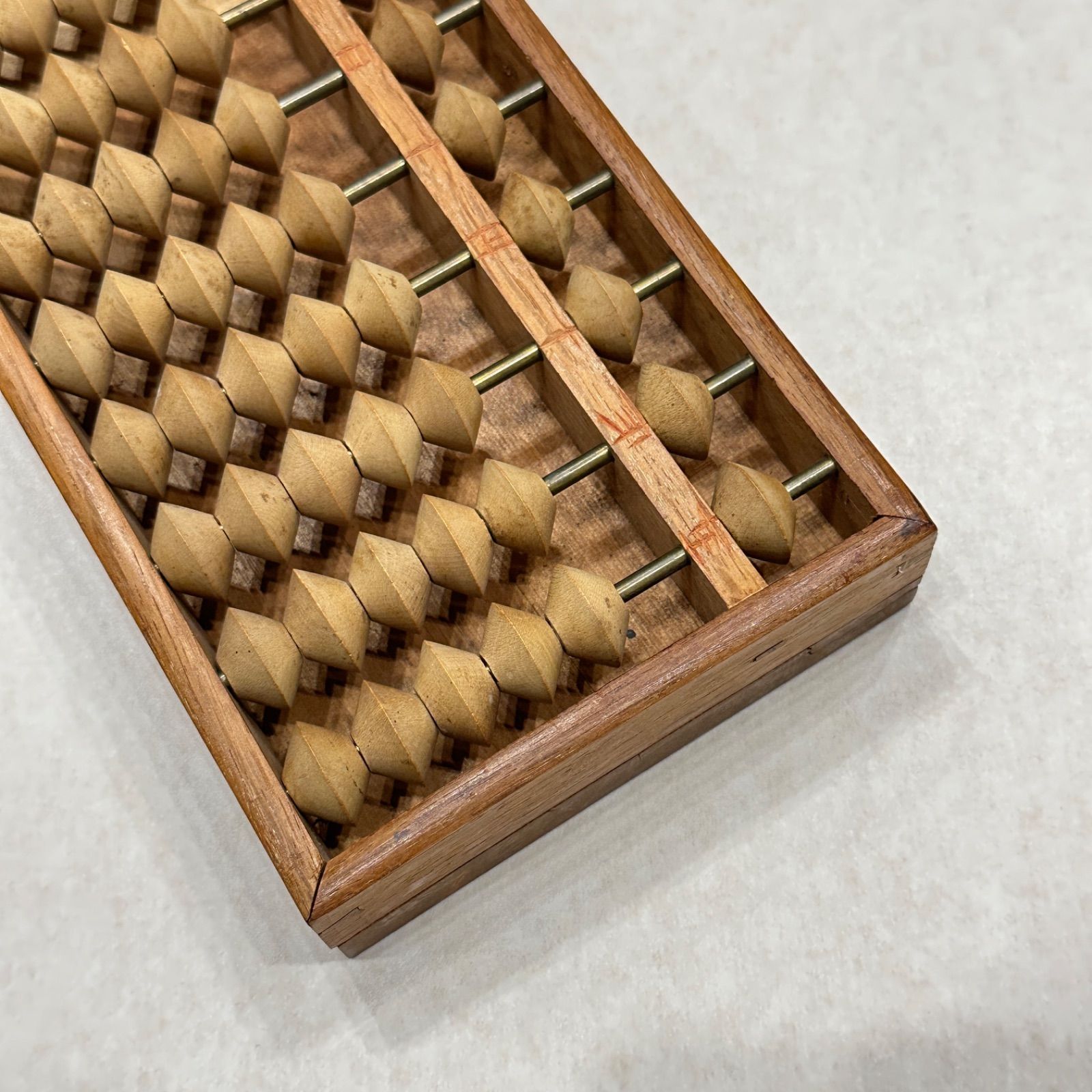 翡翠 そろばん 年代物 骨董品 貴重 レア 中国5玉そろばん