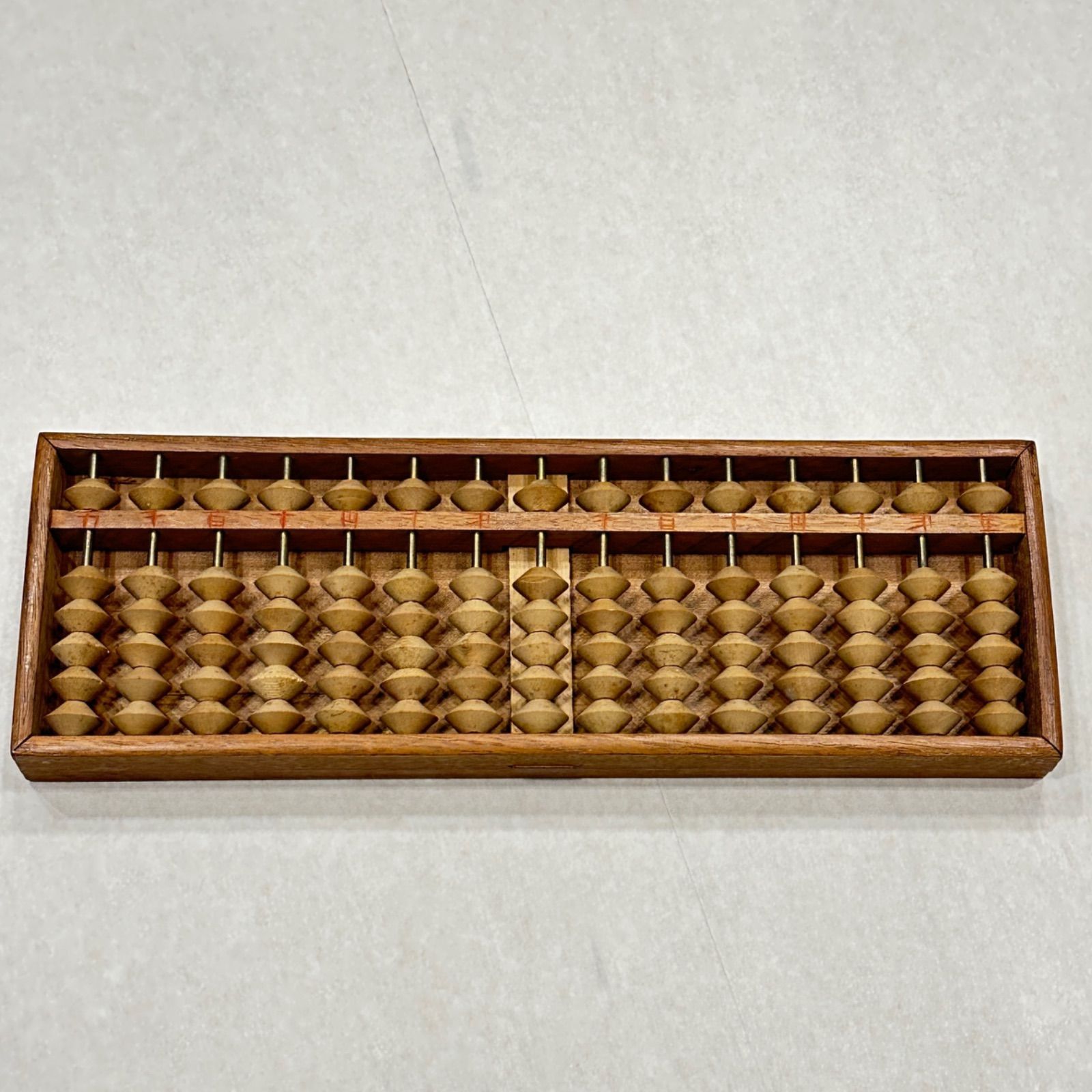 翡翠 そろばん 年代物 骨董品 貴重 レア 中国5玉そろばん 下町【昭和レトロ】そろばん 算盤 五つ玉15桁 アンティーク 骨董品