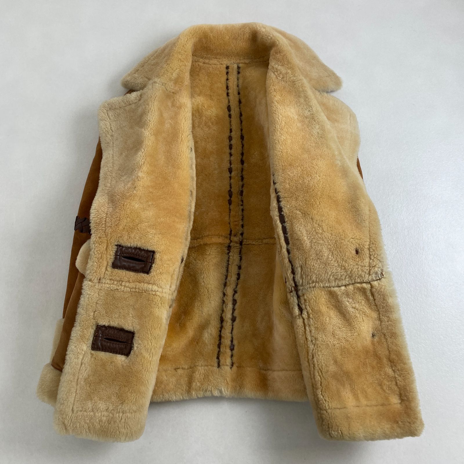 イッセイミヤケ ムートンジャケット 80s I.S. issey miyake 希少