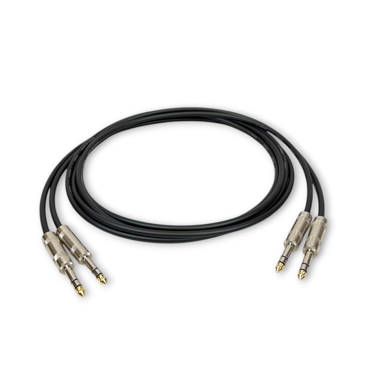 CANARE L-4E6S BLACK TRS ケーブル 2m 2本セット - メルカリ