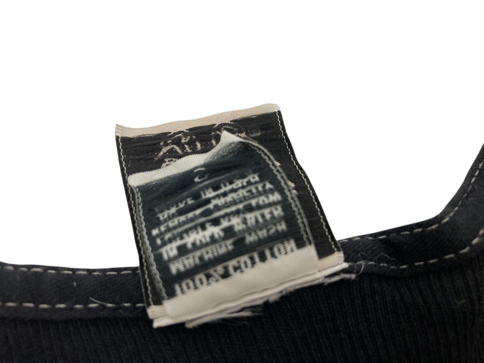 CHROME HEARTS (クロムハーツ) リブタンクトップ CH ホースシューロゴ 