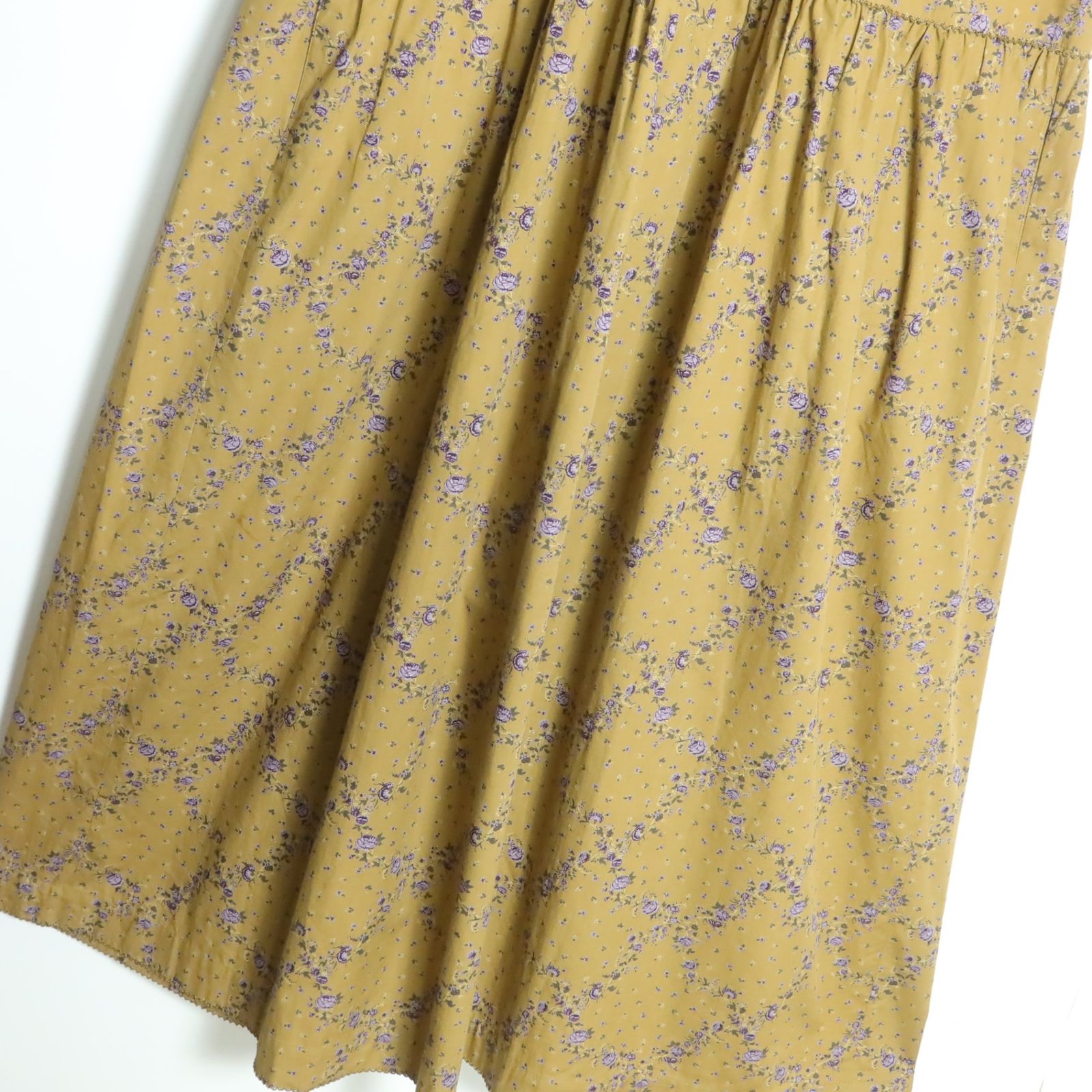 美品】ワンダフルワールド カネコイサオ☆ふんわり♪半袖ワンピース