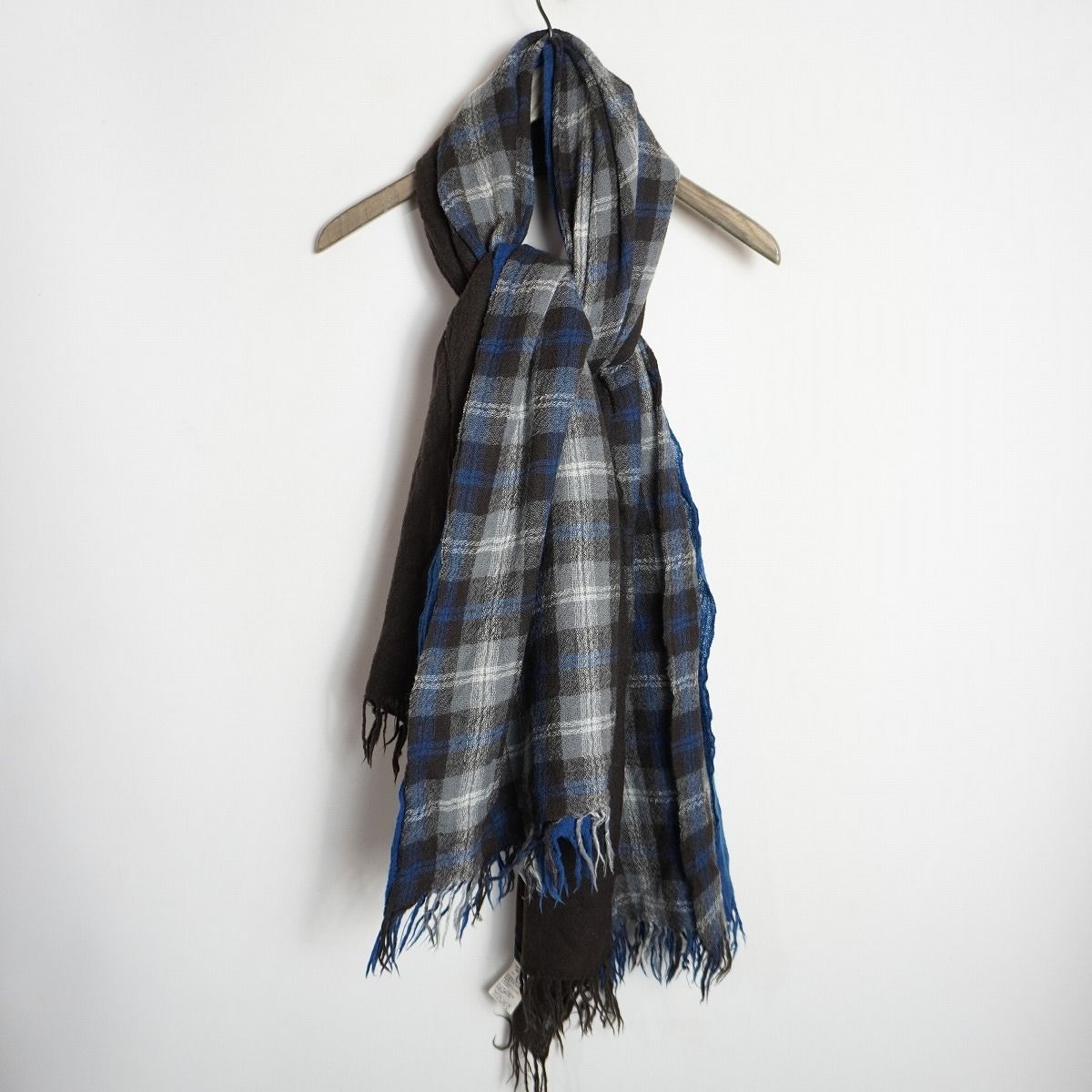 1 ワイズ　マフラー　大判　大きめ　ストール Y's - 1 ワイズ マフラー 大判 大きめ ストールの通販 by 本日最終日