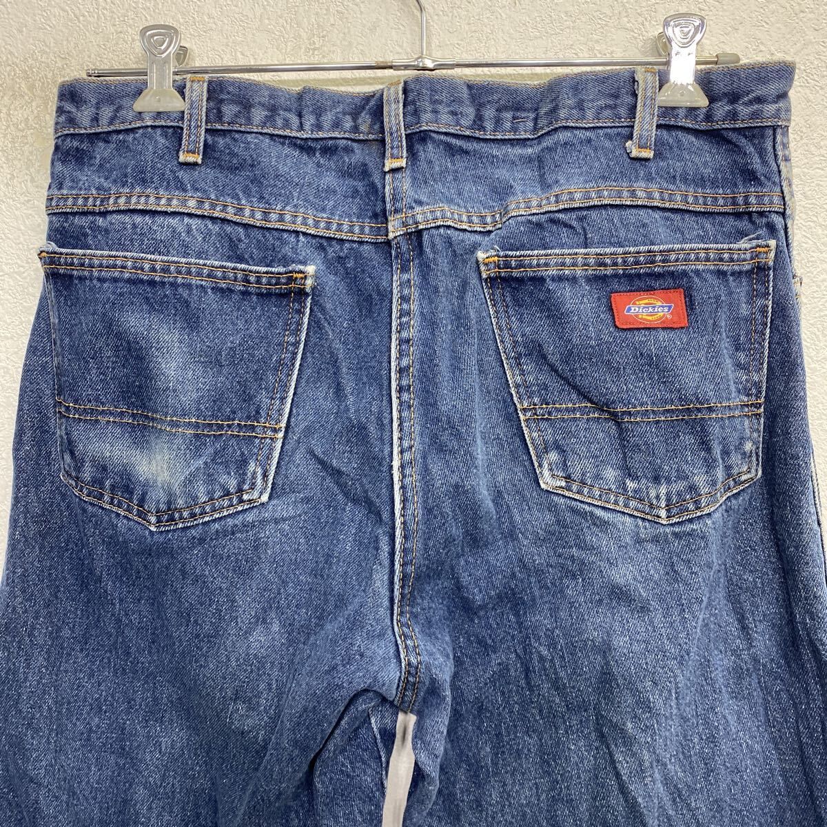 90s Dickies リアルツリー ダブルニー メキシコ製 w34 ダック生地