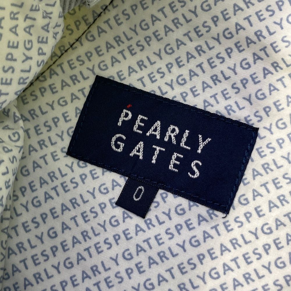 サイズ：0 PEARLY GATES パーリーゲイツ 055-2231612 パンツ  ネイビー系 [240101572656] ゴルフウェア レディース ストスト サイズ：0 PEARLY GATES パーリーゲイツ 055-2231612 パンツ ネイビー