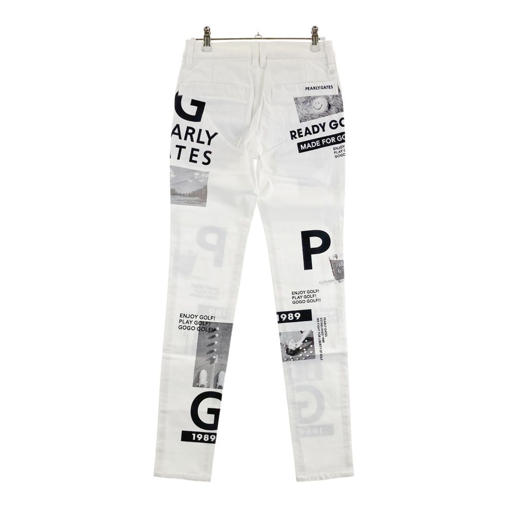 サイズ 00 PEARLY GATES パーリーゲイツ 055 2231916 パンツ ホワイト系 ゴルフウェア レディース ストスト