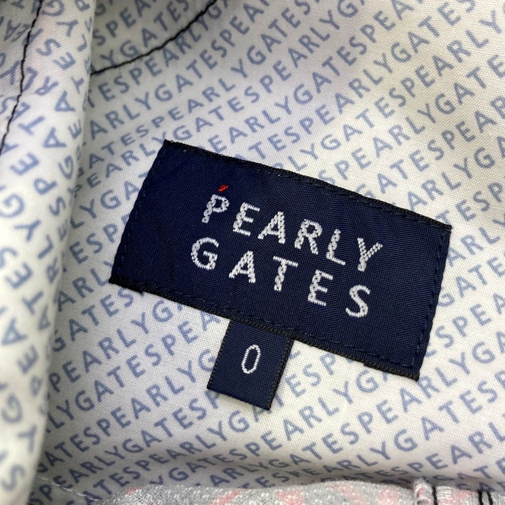 サイズ：0 PEARLY GATES パーリーゲイツ 055-2131314 パンツ ブラック