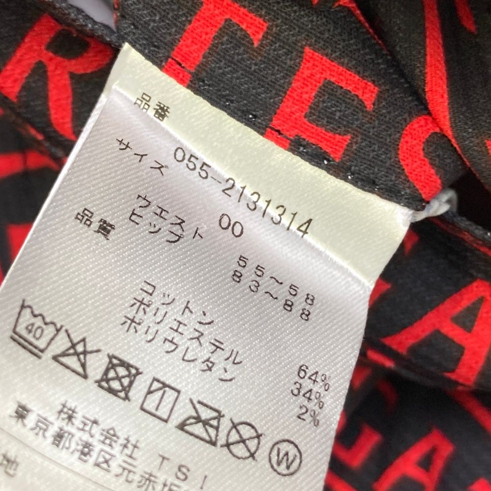 サイズ：00 PEARLY GATES パーリーゲイツ 055-2131314 パンツ ブラック
