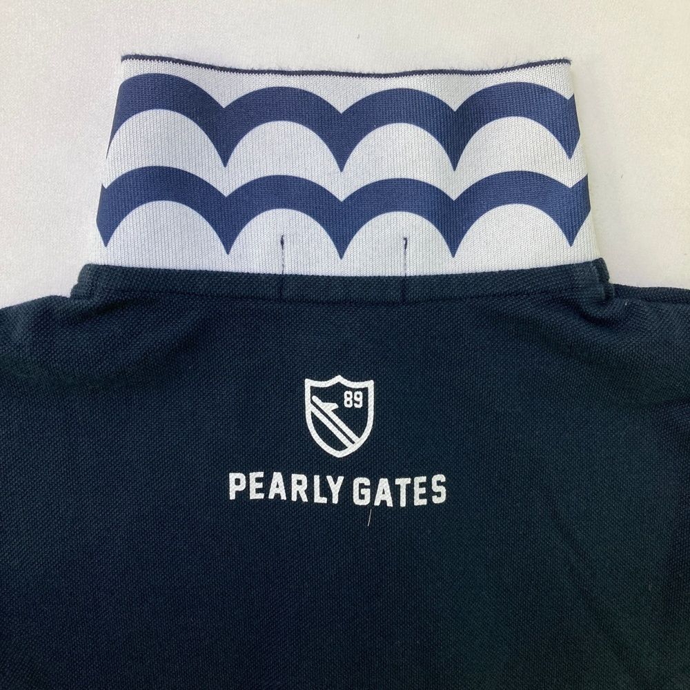 PEARLY GATES - パーリーゲイツ レディース ゴルフウェア ワンピース サイズ：2 PEARLY GATES パーリーゲイツ 半袖ワンピース ネイビー系