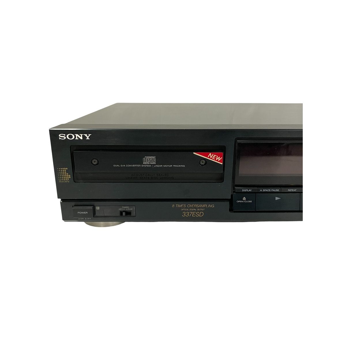 SONY CDP 337 ESD CDプレーヤー ソニー オーディオ 音響機器 訳有