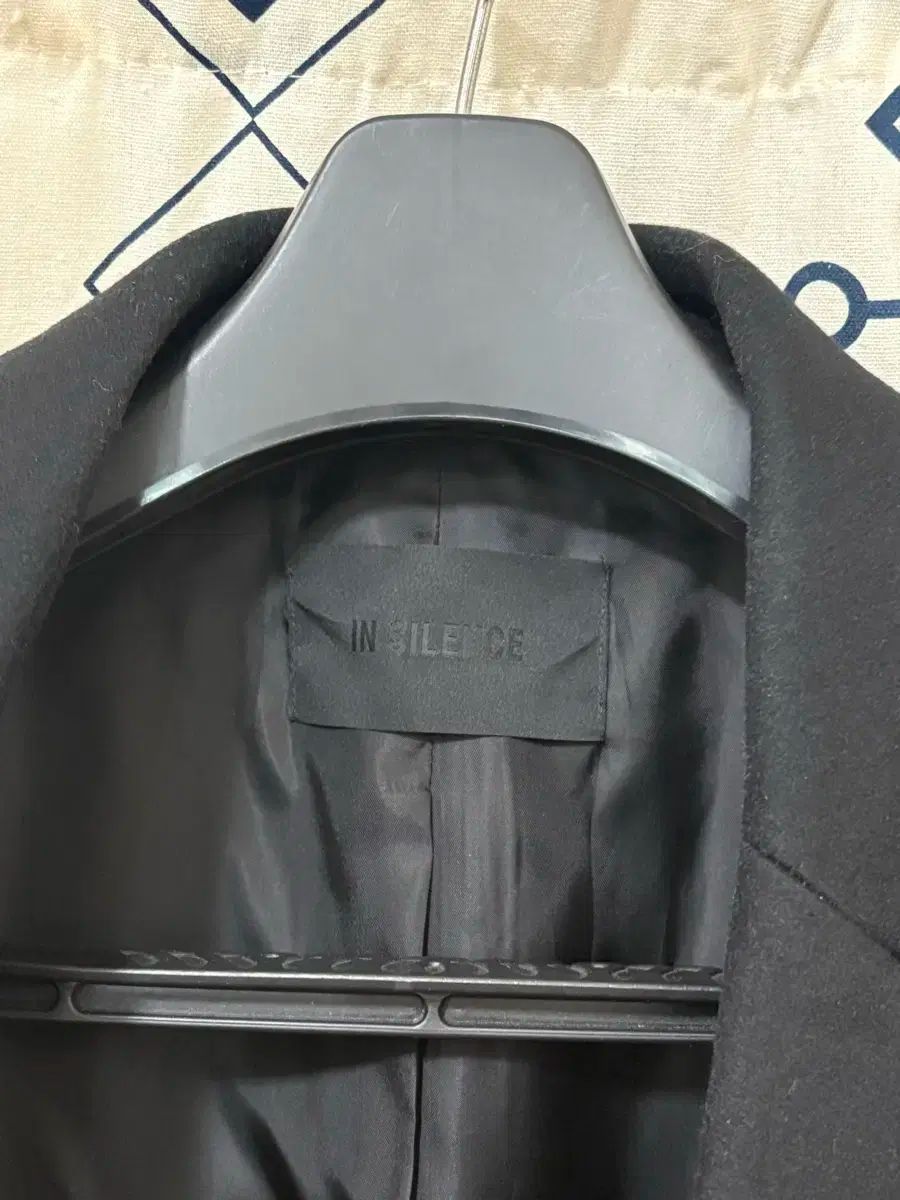  INSILENCE カシミア ウール シングルコート チェスターコート ジャケット アウター