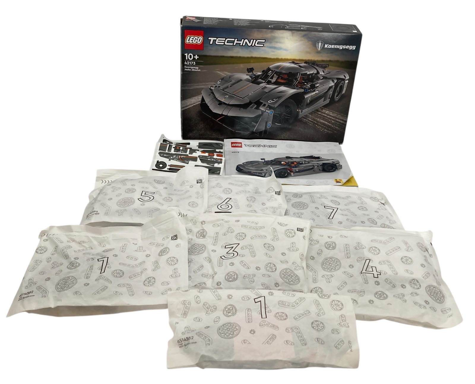 乗馬　即購入大歓迎！今日限定！ s484 【中古品】 レゴ LEGO テクニック 42173 Koenigsegg Jesko