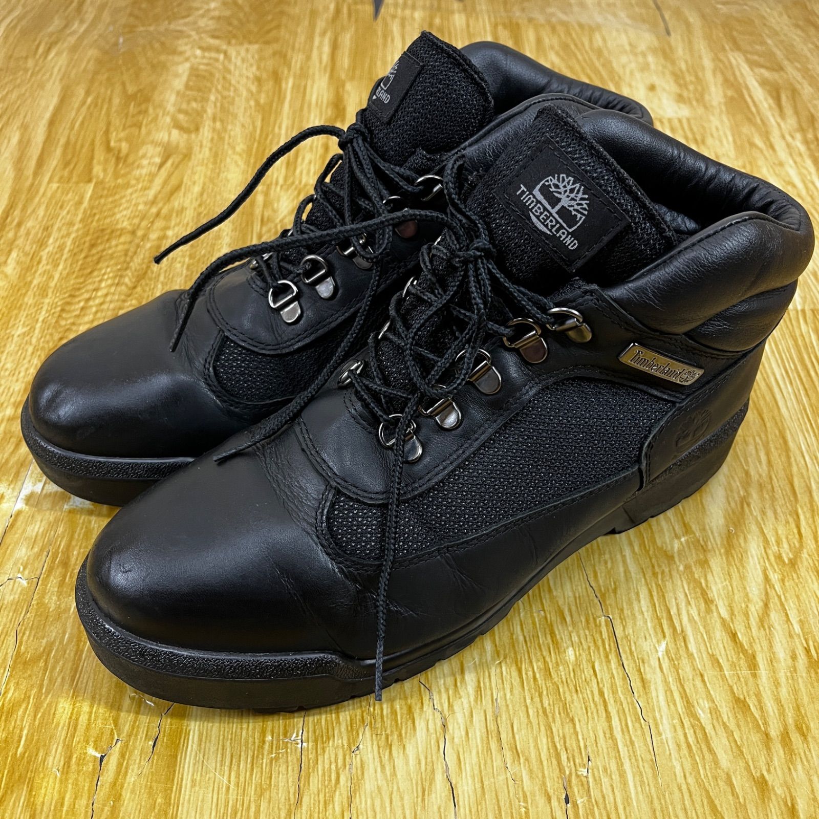 ティンバーランド ウォータープルーフフィールドブーツ ブラック 27.0
