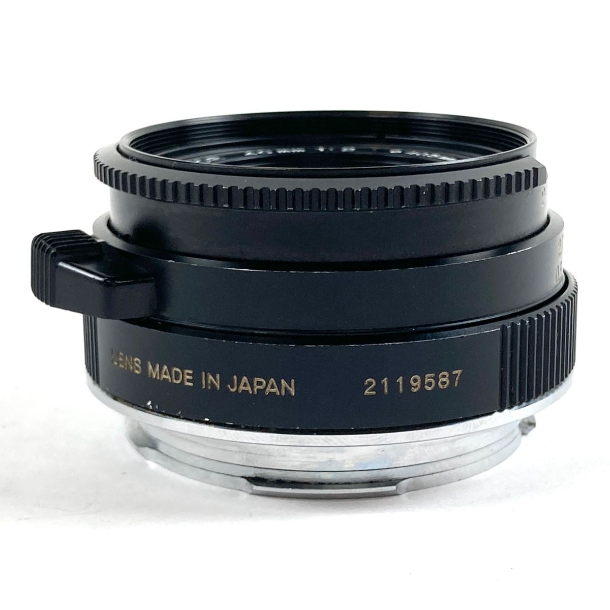 ミノルタ MINOLTA M-ROKKOR 40mm F2 Mマウント 後期 (CLE用) レンジ