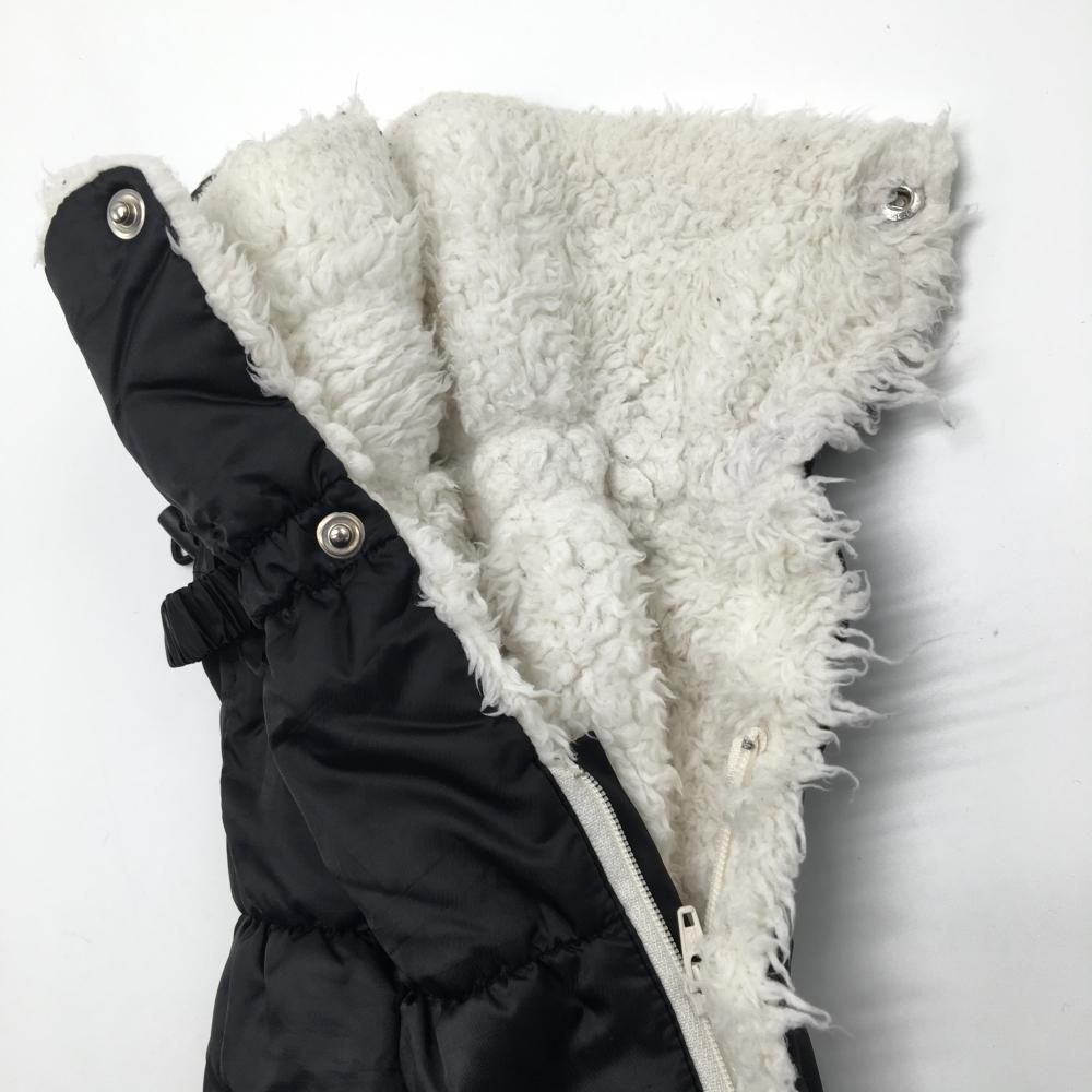 アルチビオ レッグウォーマー 黒×白 裏ボア レディース ゴルフウェア