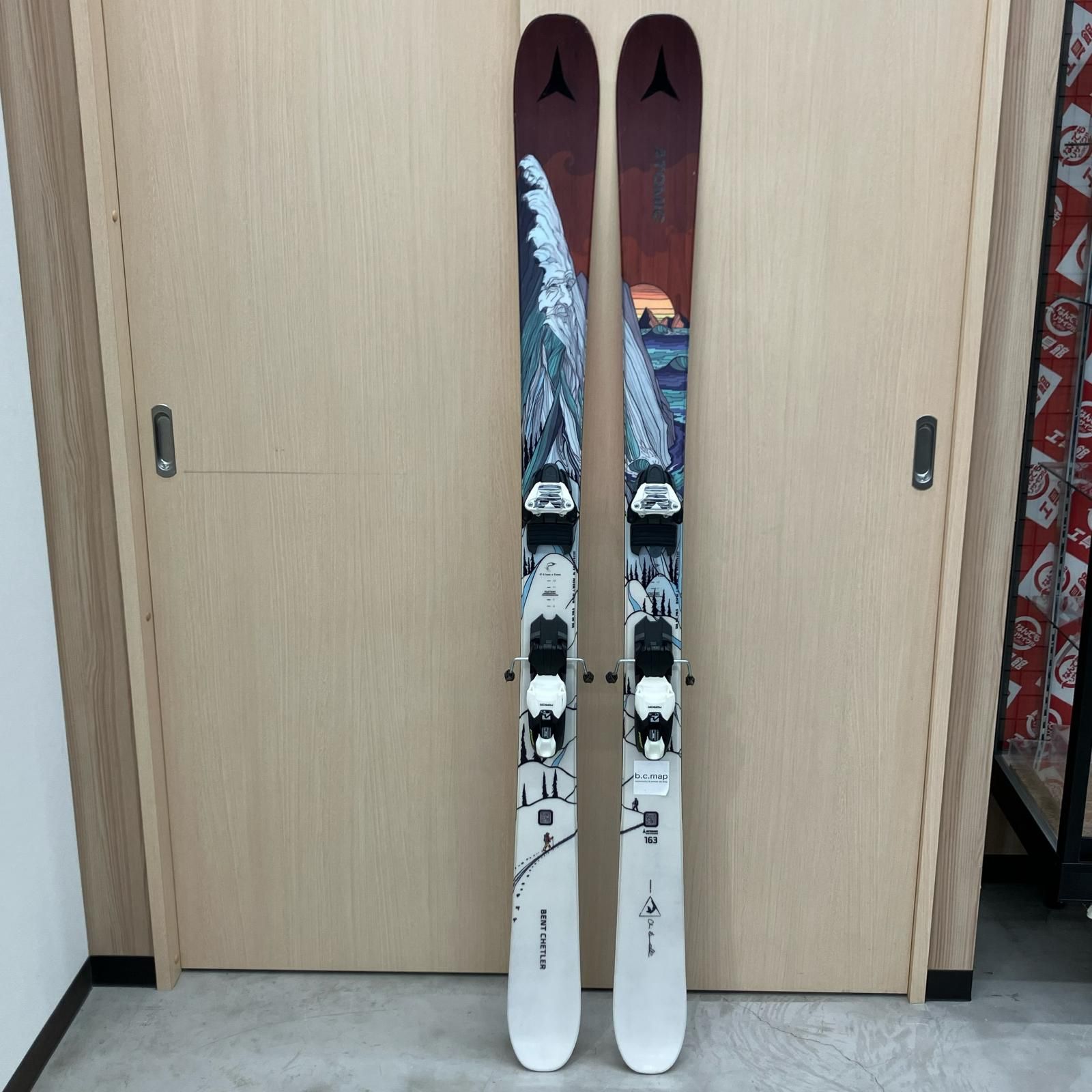 ATOMIC アトミック スキー パウダースキー ATOMIC 163cm BENT CHETLER