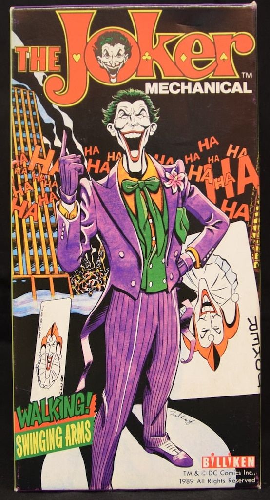 ビリケン商会 ゼンマイ歩行ブリキ バットマン ジョーカー JOKER - メルカリ