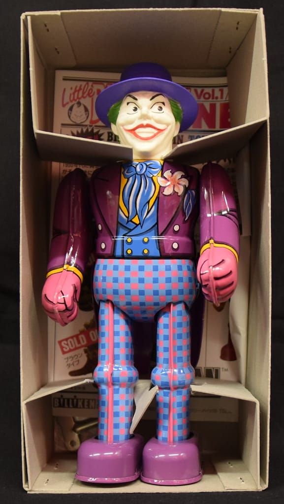 ビリケン商会 ゼンマイ歩行ブリキ バットマン ジョーカー JOKER - メルカリ