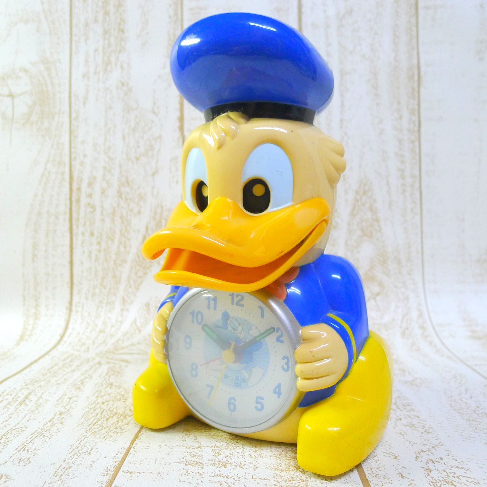 ドナルドダック おしゃべり 目覚まし時計 置時計 ディズニー