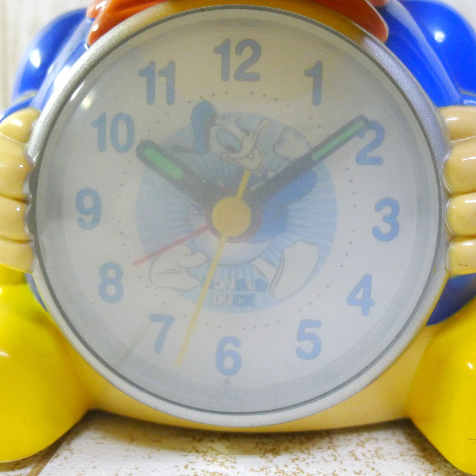 ドナルドダック おしゃべり 目覚まし時計 置時計 ディズニー