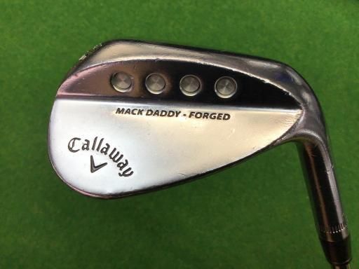 【中古】 キャロウェイ MACK DADDY FORGED(2019) クロムメッキ 52/10 ウェッジ WG Dynamic Gold (フレックスS) メンズ 男性用 右利き 右用 Cランク ゴルフクラブ