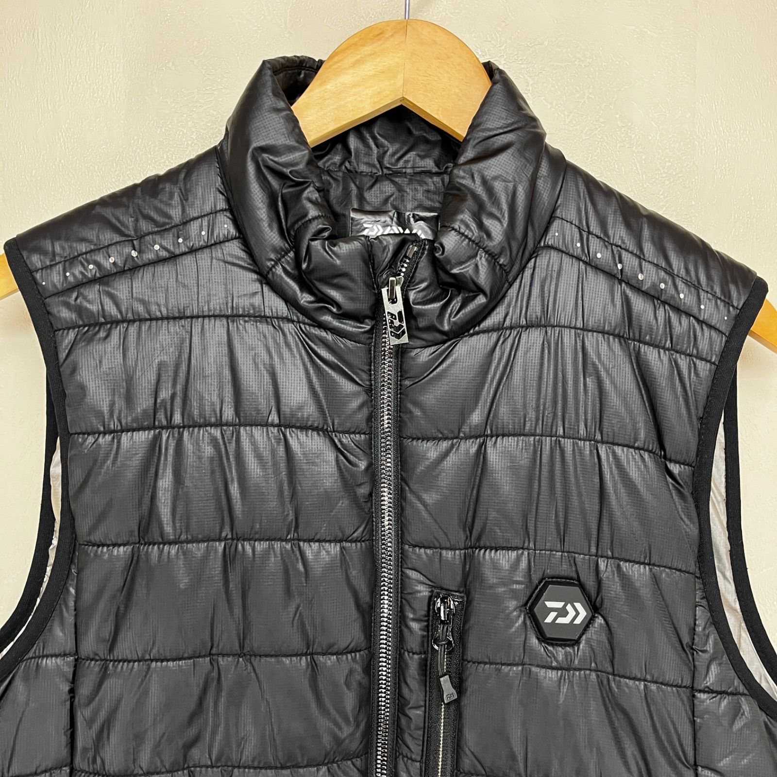  ダイワ DJ-2005 ウインドストッパーエネサーモベスト ブラック ＸＬ ダウンベスト キルティングベスト ジャケット アウター