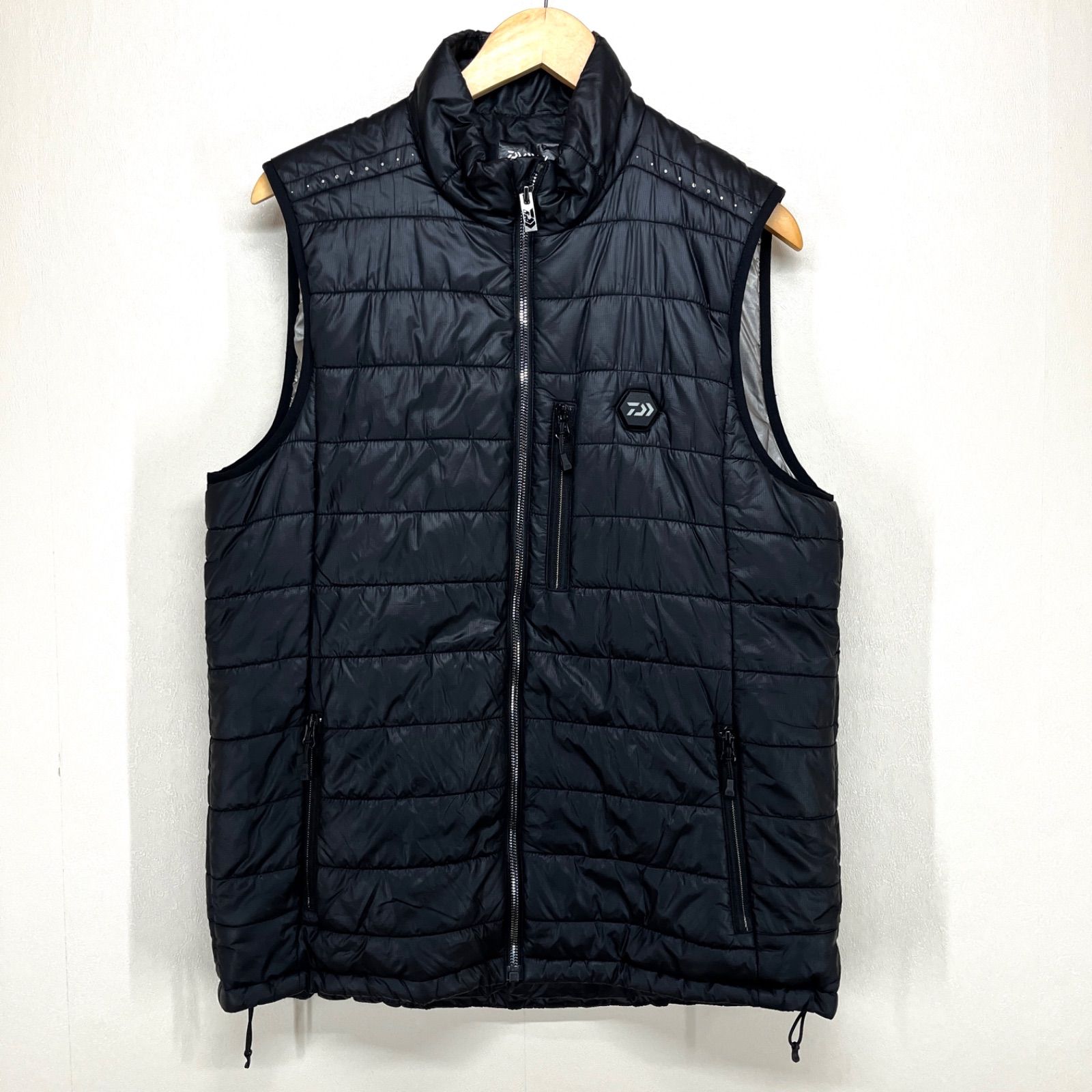 ダイワ DJ 2005 ウインドストッパーエネサーモベスト ブラック ＸＬ