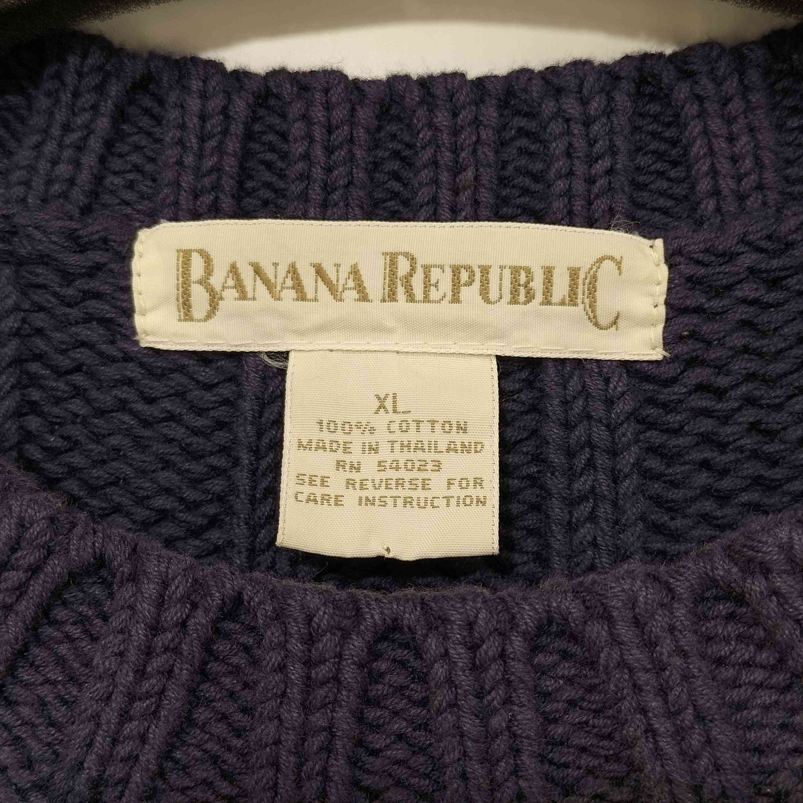 バナナリパブリック BANANA REPUBLIC 90s ボックスフィット リブ編み