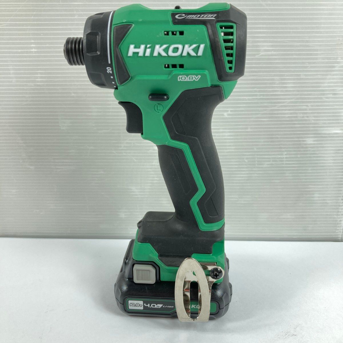 HiKOKI ハイコーキ 10 8 V コードレスドライバドリル バッテリ 付属 PSEマークあり DB 12 DD グリーン