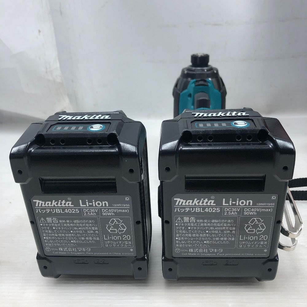  MAKITA マキタ 締め付け工具 インパクトドライバ S 完備 40 v ブルー 電動インパクトドライバー ドリル ドライバー レンチ