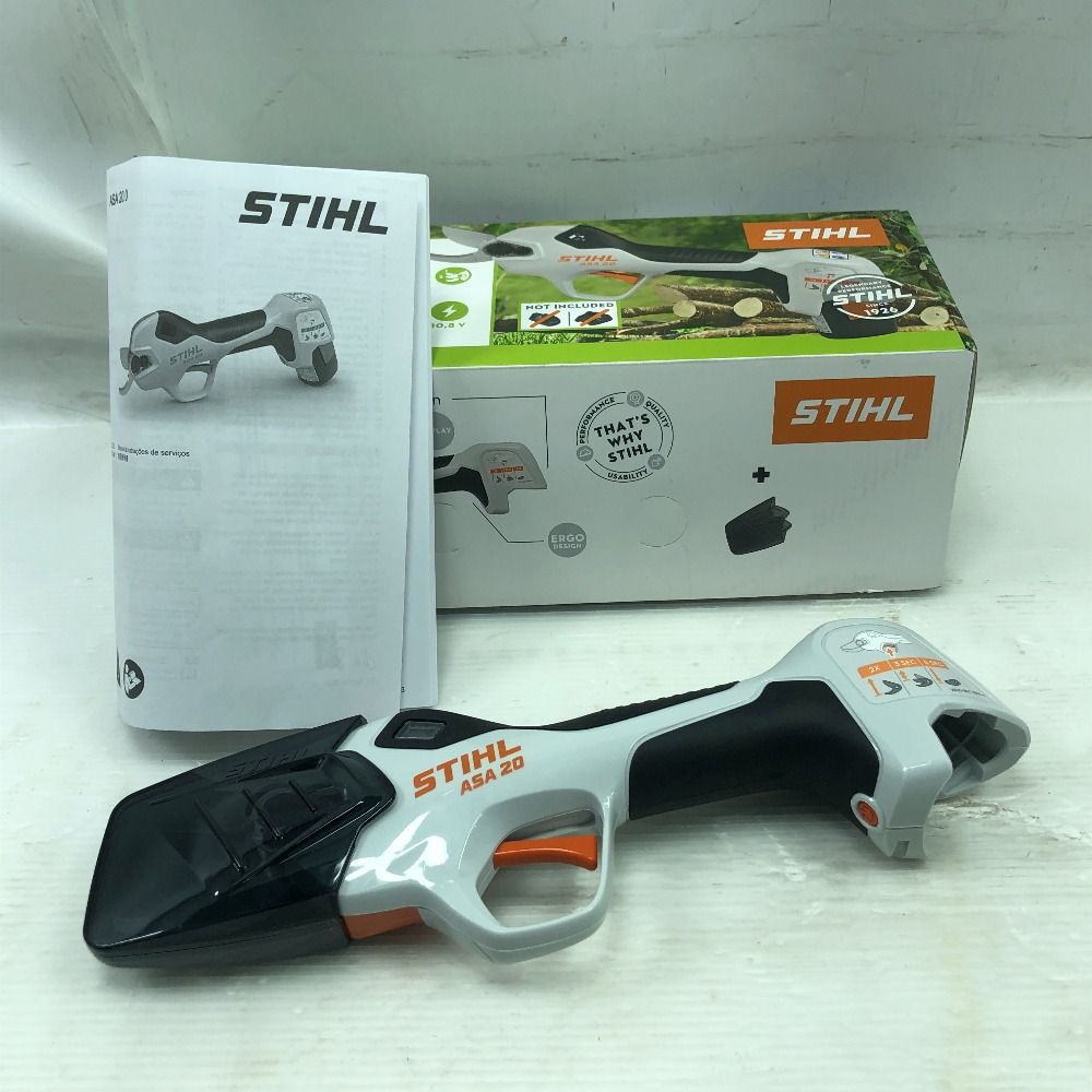 STIHL 電動工具 バッテリー剪定ばさみ ♥品 S 本体のみ ASA 20.0 オレンジ