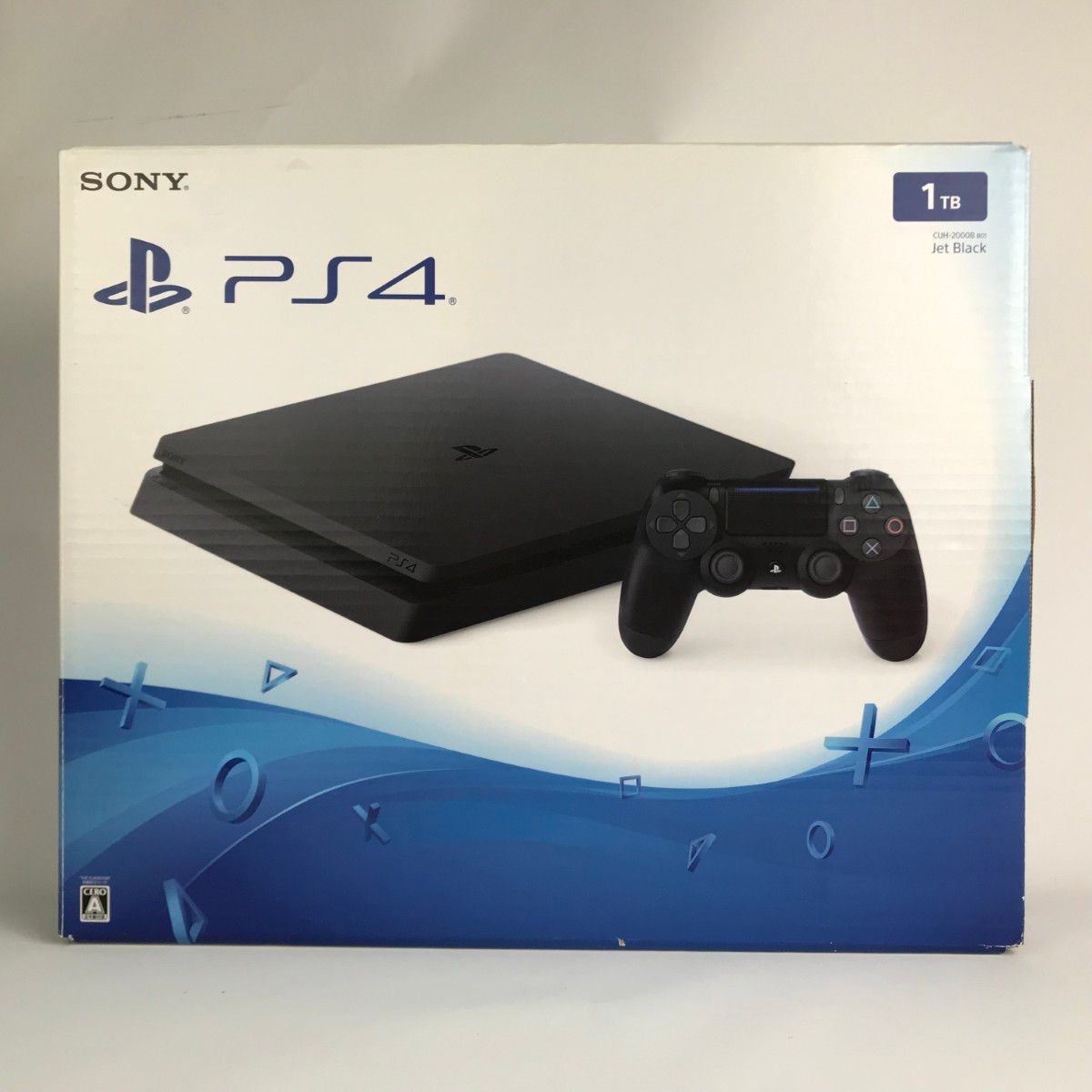 Play Station 4 1 TB CUH 2000 B Jet Black ジェットブラック 通電 済 品