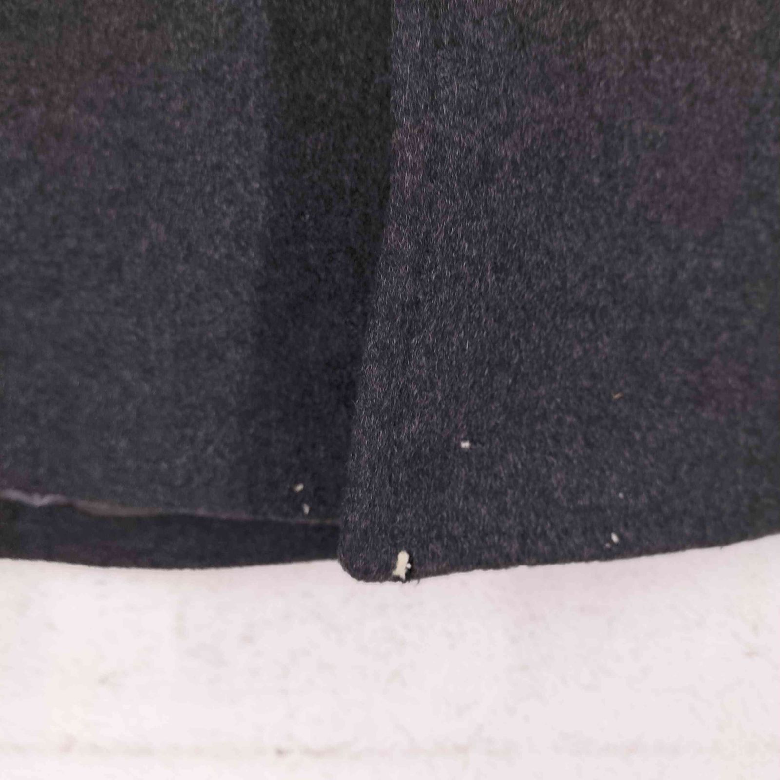 ユーズドフルギ USED古着 カシミヤ100比翼ステンカラーコート メンズ