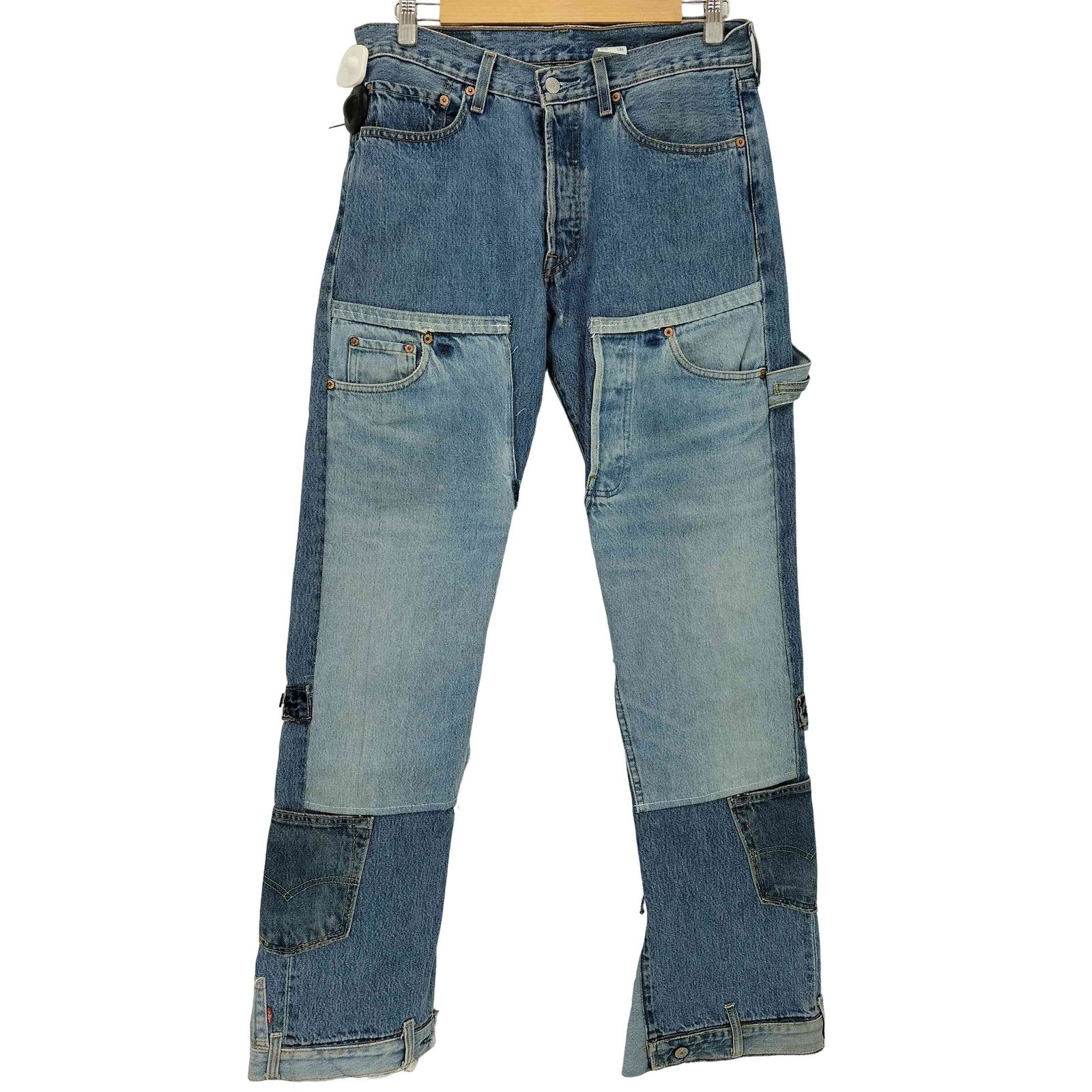リーバイス Levis 501 リメイク ダブルニー ペインター フレアデニム 