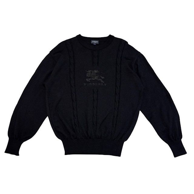 古着 バーバリー ゴルフ BURBERRY GOLF 長袖 ニットセーター