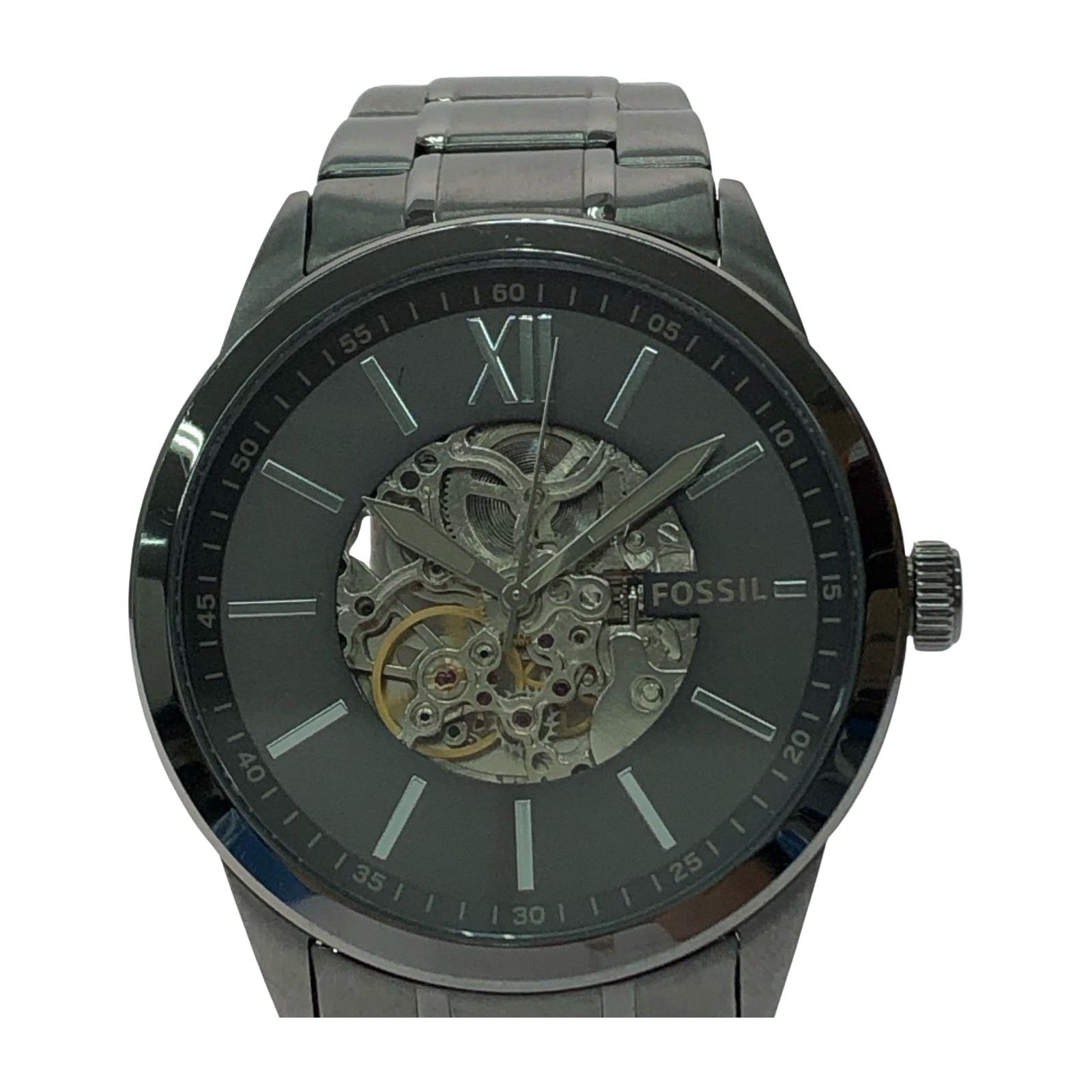▽▽FOSSIL フォッシル メンズ腕時計 自動巻き/手動巻き スケルトン 
