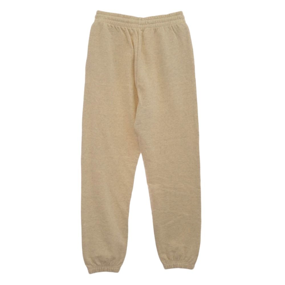 CELINE セリーヌ ロゴプリント コットンフリース スウェット ジョガーパンツ トラックパンツ オフホワイト系 L 上