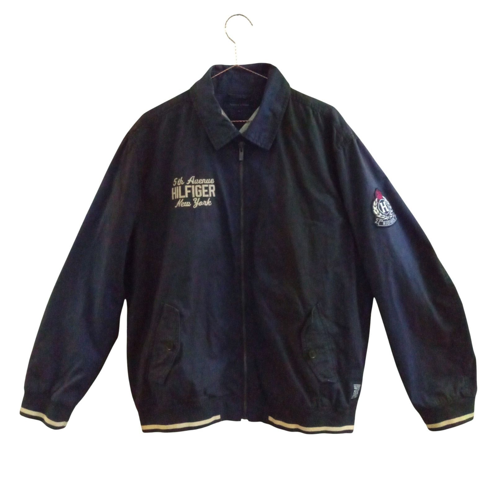 X11260 ジャケット Tommy Hilfiger トミーヒルフィガー ネイビー XL 