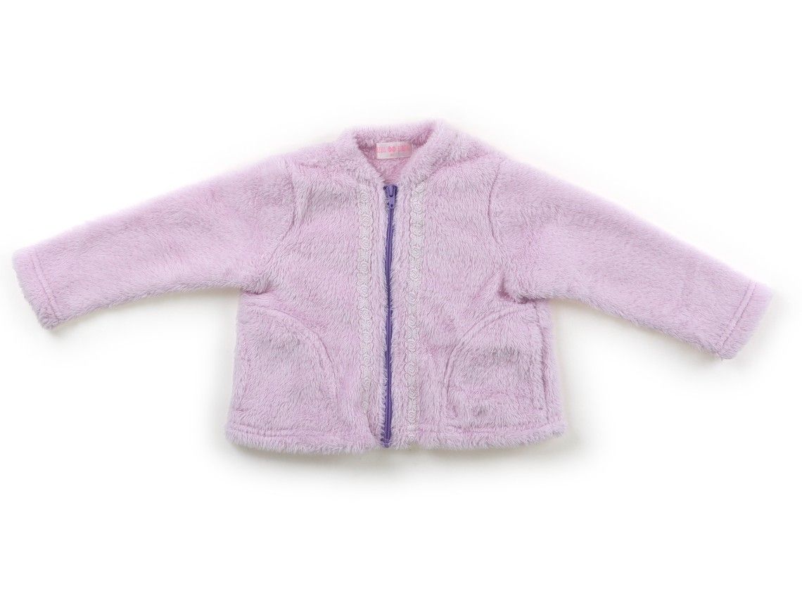 メゾピアノ/mezzopiano】ジップアップトレーナー 90サイズ 女の子