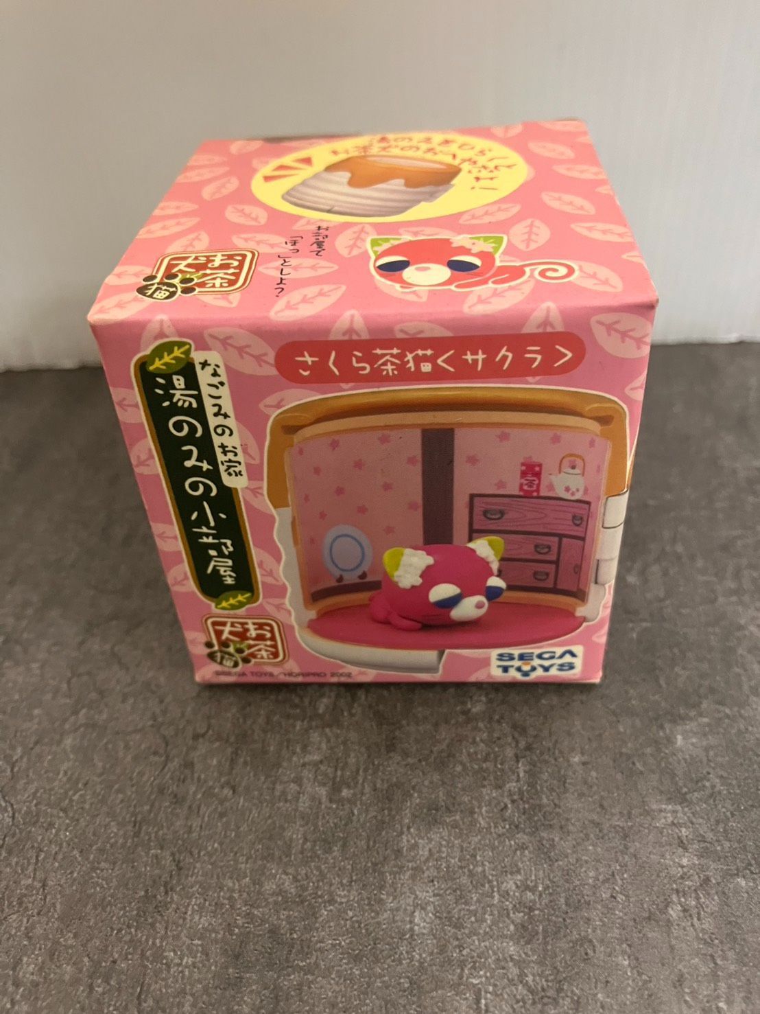 SEGA TOYS/セガ トイズ なごみのお家 湯のみの小部屋 お茶犬 お茶猫