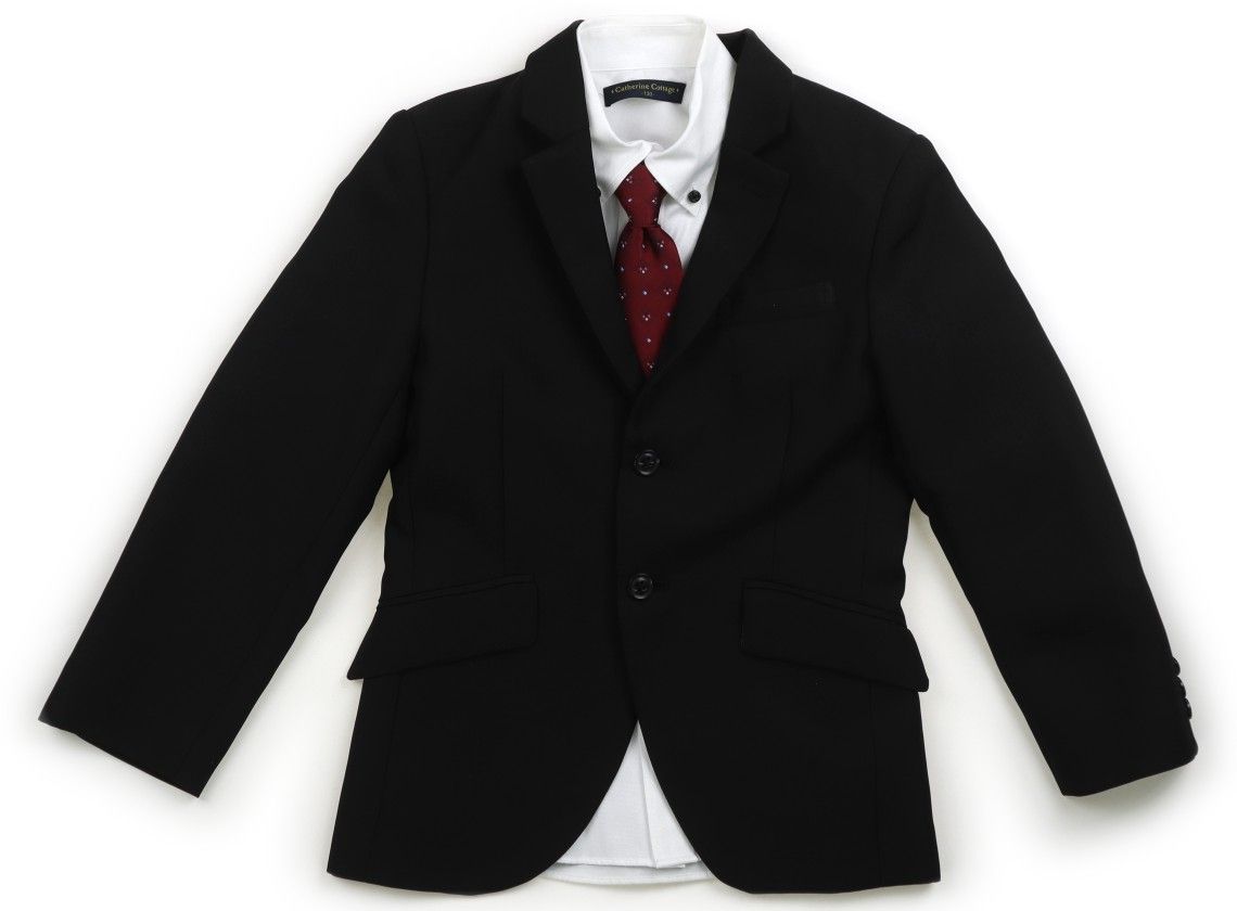 レディース Kiton アイレットレーステーラードジャケット黒