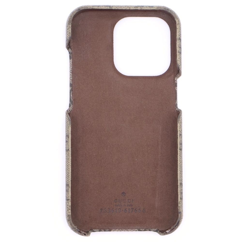 GUCCI グッチ GGスプリーム オフィディア iPhone 14 Pro スマホケース 753610 617664 ベージュ