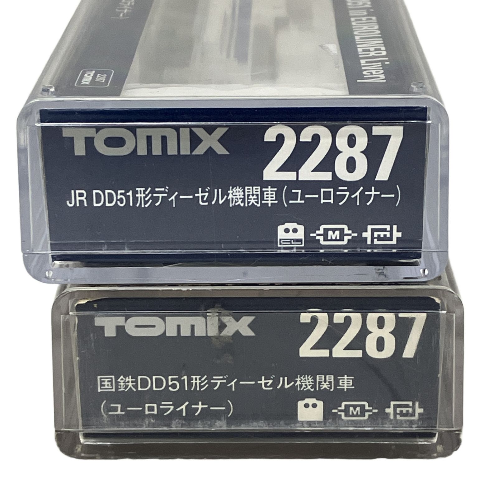 TOMIX 2287 国鉄DD51形ディーゼル機関車 ユーロライナー 2両セット N