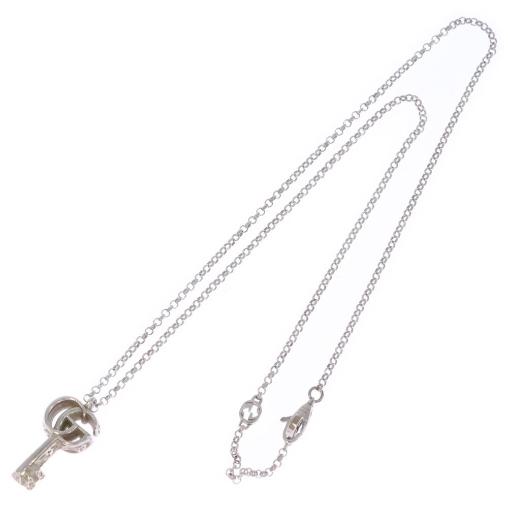 GUCCI (グッチ) ダブルG キーネックレス 鍵 ペンダント チェーン