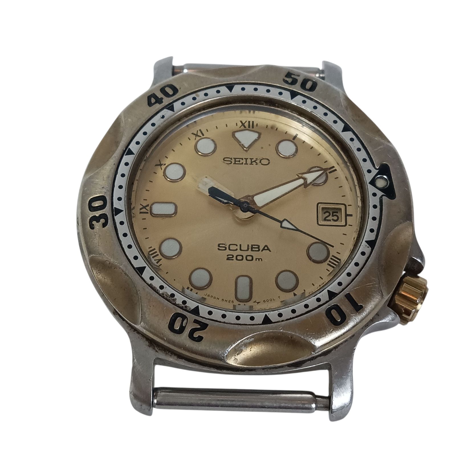☆ジャンク☆SEIKO 7548-7000 セイコー ダイバー クォーツ メンズ
