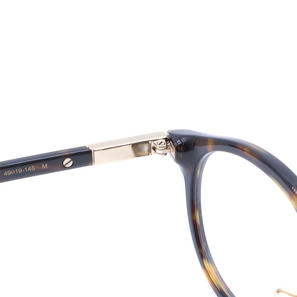  GUCCI グッチ 眼鏡 アイウェア ボストン オーバル バナナ ゴールド ブラック 002 その他 メンズ