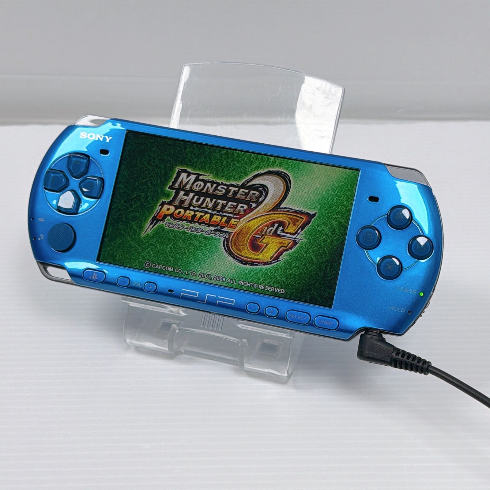 PSP 3000 バイブラントブルー 遊べるセット FW 6 60 ソニー プレイステーション ポータブル SONY PlayStation Portable き