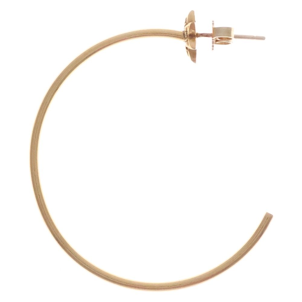 CHROME HEARTS クロムハーツ 22 K STAR HOOP スターフープピアス ゴールド