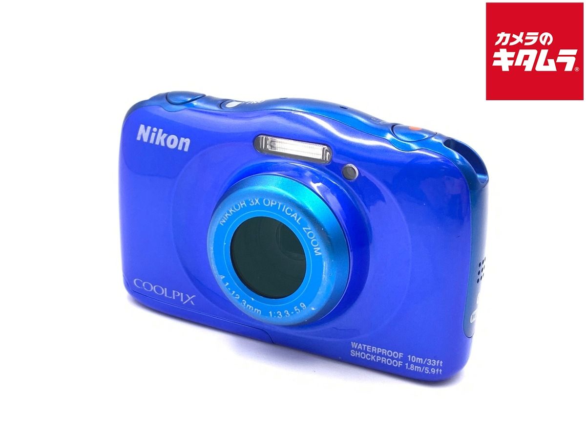 並品 ニコン COOLPIX W 150 ブルー
