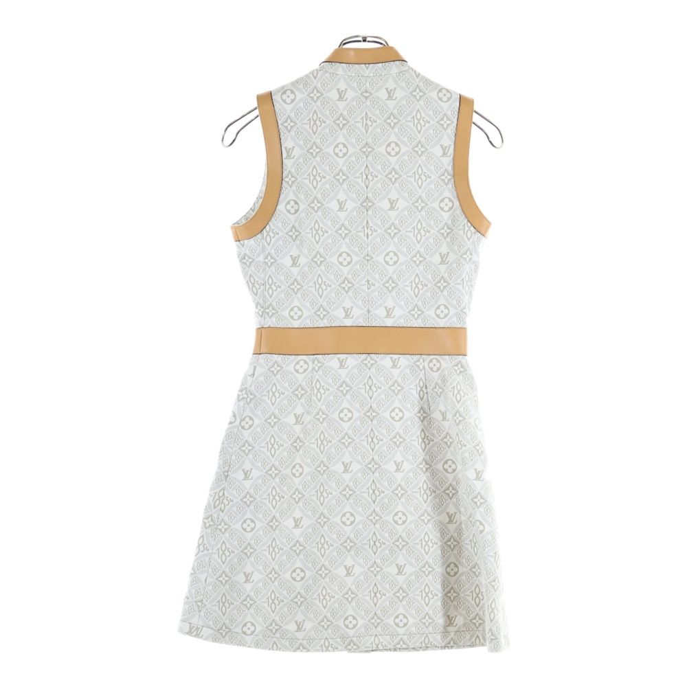 LOUIS VUITTON ルイヴィトン 22 SS SINCE 1854 モノグラムジップアップドレスワンピース マルチ レディース RW 221 A J 77 FMDR 61
